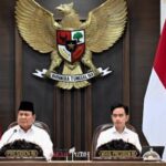 Presiden Prabowo saat memimpin Sidang Kabinet di Istana. Foto : Ist