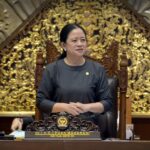 Ketua DPR Puan Maharani saat memimpin Rapat Paripurna, di Gedung Nusantara II DPR, Kompleks Parlemen, Senayan, Jakarta, Kamis (12/3/2026). Foto: Parlementaria