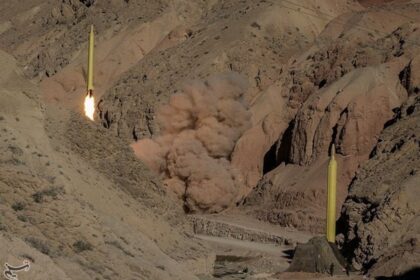 rudal iran serang israel