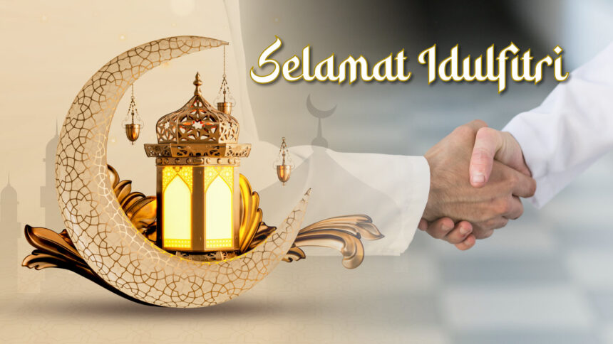 Ilustrasi Selamat Idulfitri. (freepik)