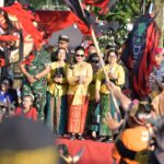 Kemeriahan Pawai Ogoh-Ogoh di Kota Semarang, Minggu (26/4/2026). Foto: Pemkot Semarang