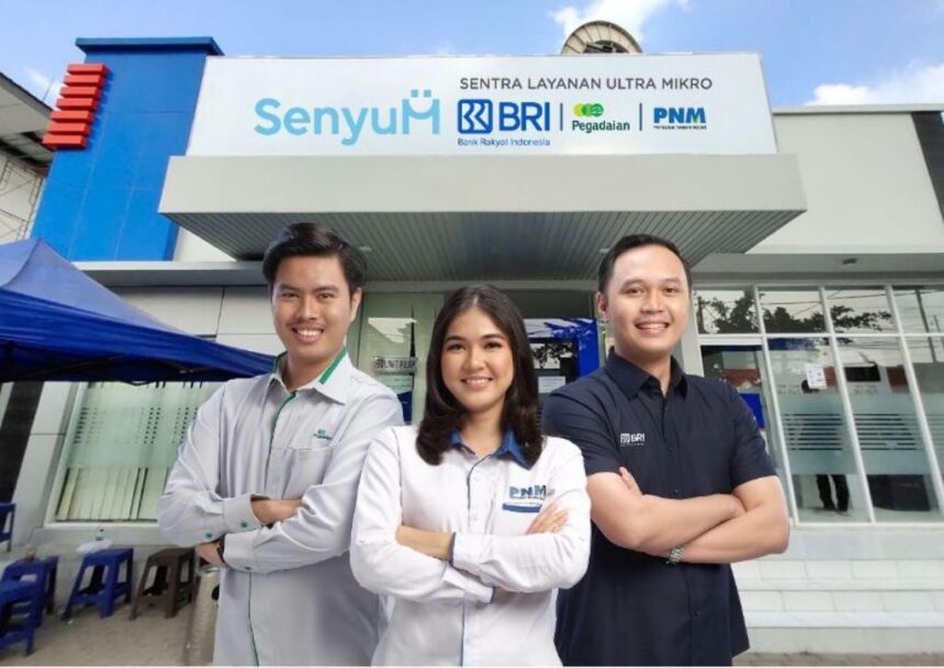 Sinergi ekosistem Holding Ultra Mikro yang mengintegrasikan kekuatan BRI, Pegadaian, dan PNM, mampu memperluas jangkauan layanan, meningkatkan skala ekonomi, serta memperkuat kapabilitas bisnis melalui dukungan digitalisasi dan integrasi sistem yang semakin mendorong efisiensi. Foto: Dok BRI