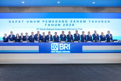 Rapat Umum Pemegang Saham Tahunan (RUPST) Tahun 2026 yang digelar pada Jumat (10/4/2026) di Menara BRILiaN Jakarta. Foto: Dok BRI