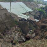 Longsor menimpa rumah di wilayah Kecamatan Mrebet, Kabupaten Purbalingga, Jawa Tengah, Minggu (12/4/2026). Foto: BPBD Kabupaten Purbalingga