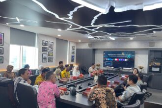 BPJS Ketenagakerjaan Kantor Cabang Grha BPJamsostek bersinergi dengan Sudin SDA Jakbar perkuat perlindungan pekerja konstruksi. Foto: Ist