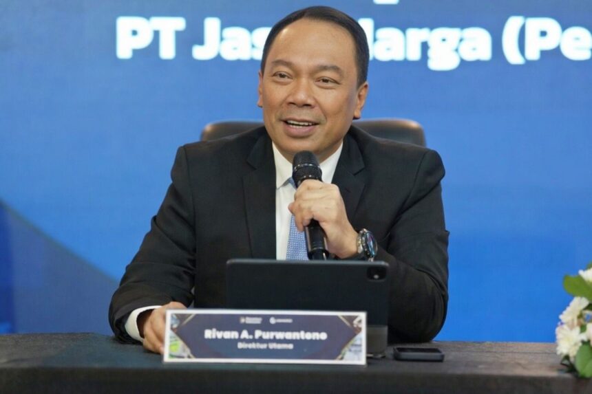Direktur Utama Jasa Marga Rivan A. Purwantono