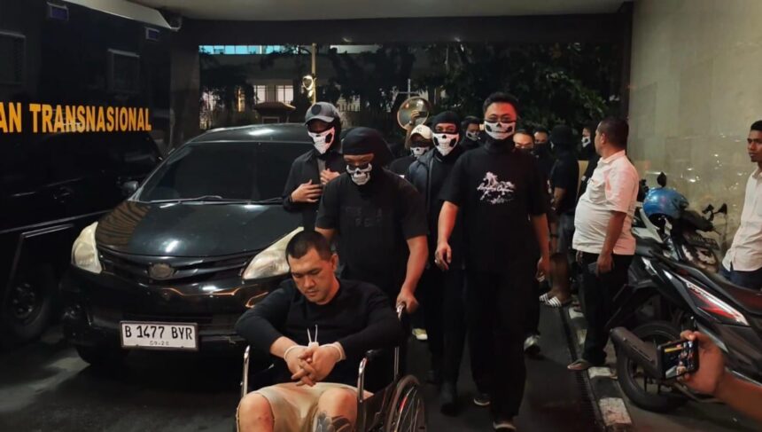 Bareskrim tangkap The Doctor. Foto TBN
