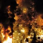 ILUSTRASI KEBAKARAN FT SAUDI GAZETTE