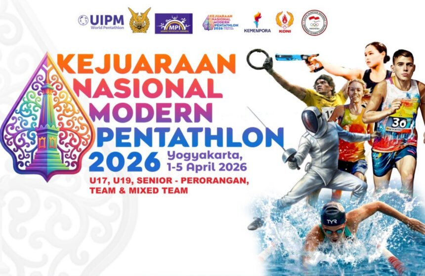 Para atlet yang akan berlaga di Kejurnas Modern Pentathlon 2026 mulai menjajal venue disiplin anggar di Komplek AAU Yogyakarta. Anggar merupakan satu dari lima disiplin modern pentathlon selain lari, menembak, renang dan obstacle