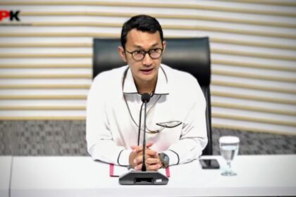 Juru Bicara KPK, Budi Prasetyo. Foto: Live streaming YT @kpkri