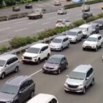 Ilustrasi jalur keluar Jabodetabek kendaran saat libur panjang Paskah.(Foto istimewa)