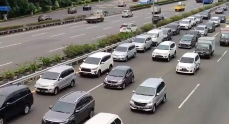 Ilustrasi jalur keluar Jabodetabek kendaran saat libur panjang Paskah.(Foto istimewa)