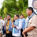 Menteri Dalam Negeri (Mendagri) Muhammad Tito Karnavian bersama Menteri Perumahan dan Kawasan Permukiman (PKP) Maruarar Sirait serta Kepala Badan Pusat Statistik (BPS) Amalia Adininggar Widyasanti saat meninjau progres realisasi rumah subsidi di Perumahan Subsidi Jaya Chidaatma Home Koka, Kabupaten Minahasa, Kamis (9/4/2026). Foto: Dok Kemendagri