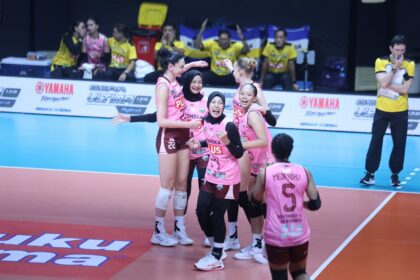 Final Four Proliga 2026, Gresik Phonska Plus Tinggal Selangkah Lagi ke Grand Final. Foto/bw