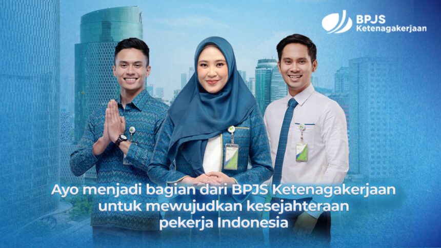 SEJAHTERA: Ilustrasi karyawan BPJS Ketenagakerjaan. (foto BPJS Ketenagakerjaan)