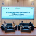 Program Data Unboxed @Campus bertajuk “Strengthening Indonesia’s AI Ecosystem: From Campus Innovation to National Impact” yang digelar di Auditorium Universitas Udayana, Bali, Jumat (10/4). Foto: Telkom Indonesia