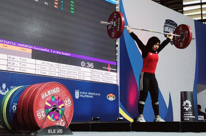 Kejuaraan Nasional Angkat Besi Senior Pupuk Indonesia 2026 yang akan berlangsung 17-19 April 2026 di GOR Saparua, Bandung, Jawa Barat. Foto/eko