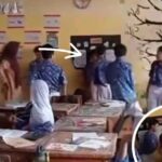 Seorang siswa SMP di Kota Jambi menjadi korban pengeroyokan oleh teman sekelasnya saat jam pelajaran berlangsung. Foto: TikTok @ahmadmuzirofficial
