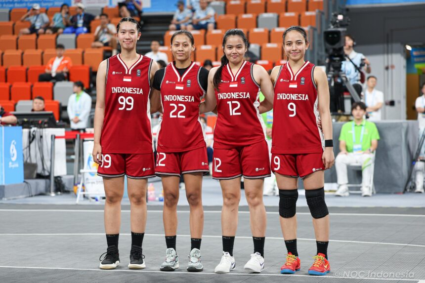 Timnas Basket 3x3 Putri Perbaiki Capaian ABG 2008, Coach Rama: Terima Kasih Dukungan Masyarakat Indonesia