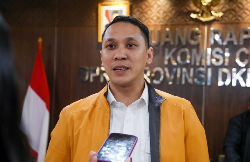 Ketua Komisi C DPRD DKI Jakarta, Dimaz Raditya. (foto istimewa)