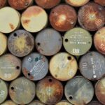 Ilustrasi drum minyak. Foto Freepik