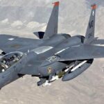Pesawat tempur F-15 Amerika Serikat. Foto: Pinterest