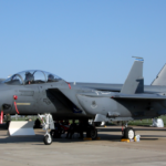 Pesawat F 15E yang jatuh di Iran Selatan setelah ditembak oleh pasukan Iran. Foto: wikipedia
