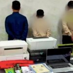 Penangkapan tiga WNI di Makkah karena melanggar peraturan haji. Foto: dok. Security KSA