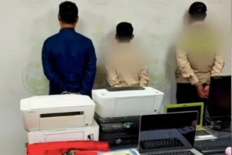 Penangkapan tiga WNI di Makkah karena melanggar peraturan haji. Foto: dok. Security KSA