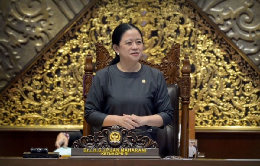 Ketua DPR Puan Maharani. Foto: Parlementaria