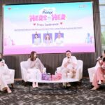 Sesi Talkshow di acara Press Conference WINGS for UNICEF Bersama Hers Protex