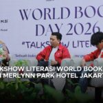 Talkshow Literasi World Book Day di Merlynn Park Hotel Jakarta
