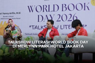 Talkshow Literasi World Book Day di Merlynn Park Hotel Jakarta