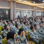 Kegiatan Bimbingan Peningkatan Kapasitas SDM Tahun 2026 kepada 708 anggota Satlinmas di Kantor Wali Kota Jakarta Selatan, Selasa (14/4/2026). Foto: Ist
