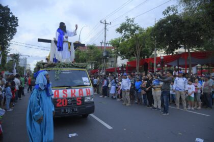 PemKot Semarang gelar karnaval dan perayaan Paskah. Foto: Ist