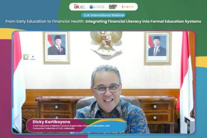 Kepala Eksekutif Pengawas Perilaku Pelaku Usaha Jasa Keuangan, Edukasi, dan Pelindungan Konsumen OJK Dicky Kartikoyono. Foto: OJK