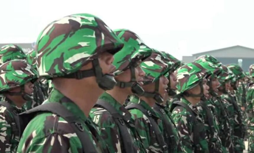 Kementerian Pertahanan membuka pendidikan calon Komponen Cadangan (Komcad). Foto: Tangkapan layar YouTube Kemhan RI