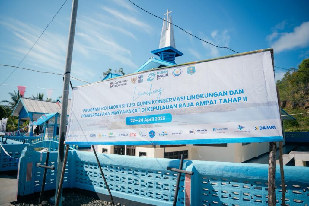 PT ASDP Indonesia Ferry (Persero) bersama 14 BUMN kembali menghadirkan program kolaborasi Tanggung Jawab Sosial dan Lingkungan (TJSL) BUMN Konservasi Lingkungan dan Pemberdayaan Masyarakat Tahap 2. (istimewa/dok. ASDP).