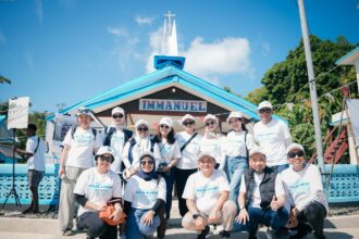 PT ASDP Indonesia Ferry (Persero) bersama 14 BUMN kembali menghadirkan program kolaborasi Tanggung Jawab Sosial dan Lingkungan (TJSL) BUMN Konservasi Lingkungan dan Pemberdayaan Masyarakat Tahap 2. (istimewa/dok. ASDP).