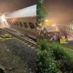 KA Bangunkarta keluar rel di Bumiayu, tiga gerbong terdampak. Jalur belum bisa dilalui, evakuasi masih berlangsung, dan perjalanan kereta pun berubah total. Foto: Tangkap layar TikTok @insta_bumiayu