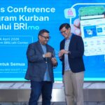 Peluncuran layanan qurban digital di BRImo yang bertempat di BRILiaN Center, Jakarta, Jumat (25/4/2026), dihadiri oleh Senior Executive Vice President Transaction and Retail Funding BRI Trilaksito Singgih Hudanendra dan Chief Executive Officer Rumah Zakat Irvan Nugraha. Foto: Dok BRI