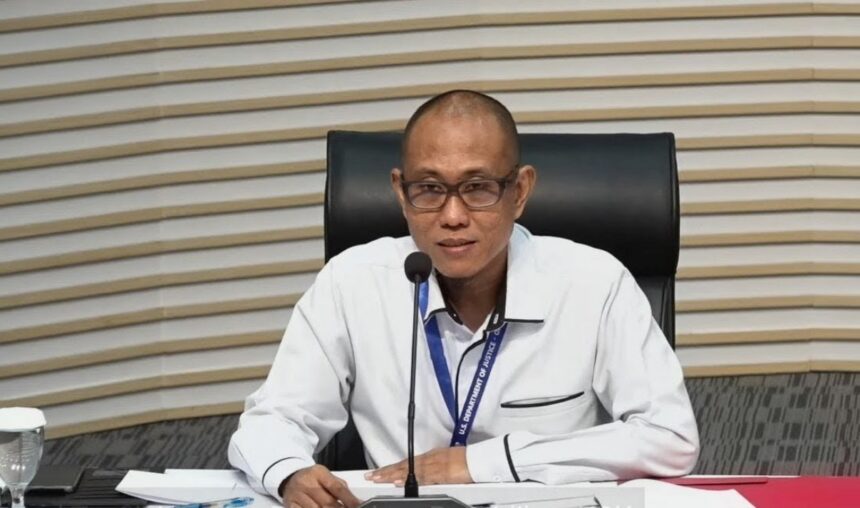Plt Direktur Penyidikan KPK, Achmad Taufik Husein. Foto: Live streaming YouTube KPK