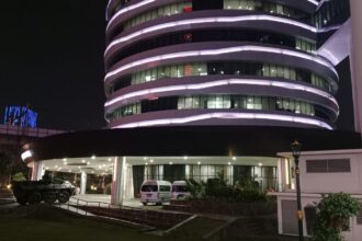 Gedung Jaksa Agung Muda Pidana Khusus atau Gedung Bundar Kejaksaan Agung RI. Foto: Yudha Krastawan/ipol.id