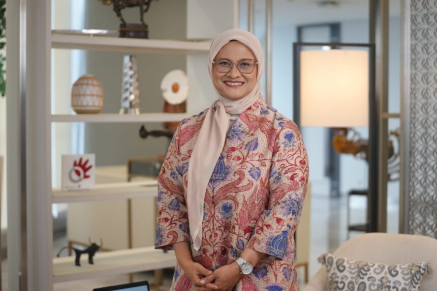 Direktur Utama Telkom Dian Siswarini. (Telkom Indonesia)