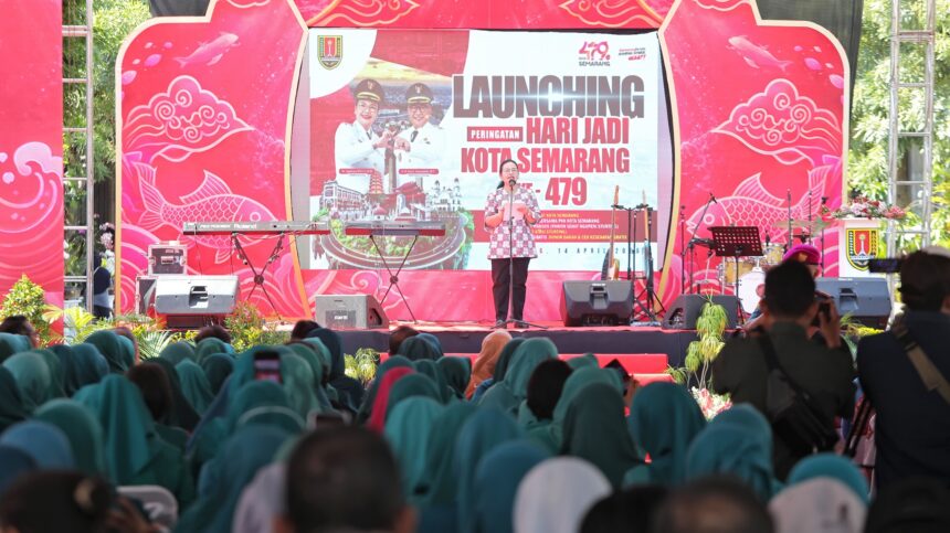 Peringati Hari Jadi ke-479, Pemkot Semarang gelar kegiatan Pembukaan Hari Jadi Kota Semarang di Balai Kota Semarang, Selasa (14/4/2026). Foto: Ist