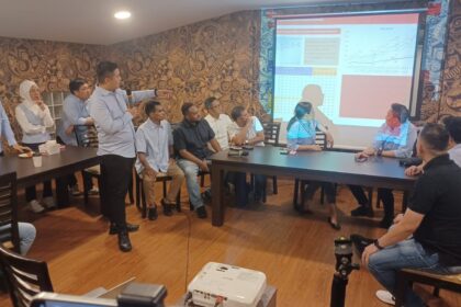 Bakal Calon Ketua Umum BPP HIPMI William Heinrich saat konferensi pers di kawasan SCBD, Kebayoran Baru, Jakarta Selatan, Rabu (15/4/2026). Foto: Joesvicar Iqbal/ipol.id