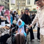 Jemaah haji Indonesia gelombang pertama sudah tiba Madinah Arab Saudi. Foto: Kemenhaj