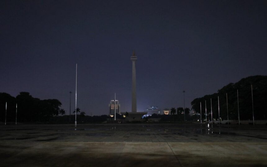 Pemadaman lampu jakarta