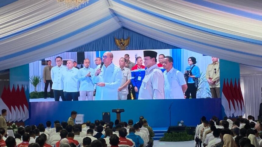 presiden prabowo resmikan 13 proyek hilirisasi fokus perkuat energi dan industri nasional 29042026 131454