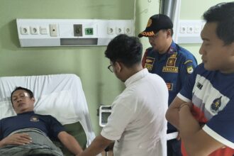 Korban dugaan tindak kekerasan yang juga petugas Piket Damkar di Pos Pinang sedang menjalani perawatan di RS.